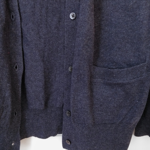 Joe Fresh | wool blend navy cardigan - Picture 3 of 6